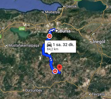 BURSA HARMANCIK ÇAKMAK MAH. 3.625M²  BAĞIMIZ SATILIK - BURSA HARMANCIK fotoğraf 2